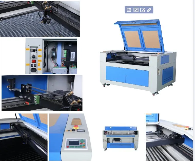 Yuehua Laser-9060 1390 1490 1610 1810 CNC CO2 Laser Cutting Engraving Machine for Acrylic Wood Fabric