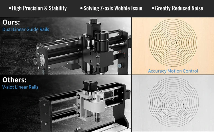 500W Spindle 3 Axis 3020 Plus Wood Metal Cutting Milling CNC Router Laser Engraving Machine