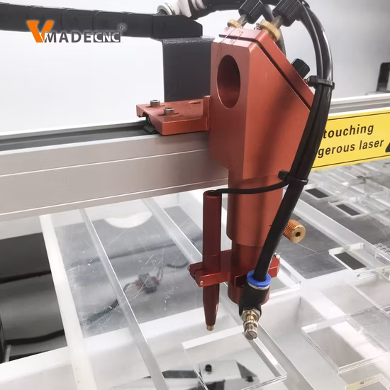 6090 レーザー カッター 80 ワット 100 ワット 130 ワット 150 ワット 180 ワット 300 ワットフォームプラスチック繊維 MDF 紙革アクリル木生地 CO2 レーザー切断彫刻機 CNC